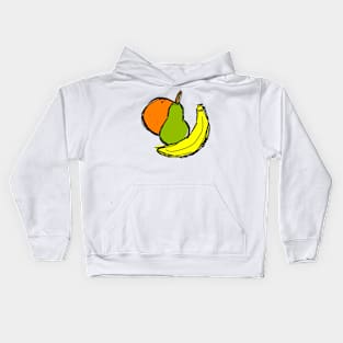 Fruit Lineup Kids Hoodie